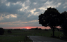 Sonnenuntergang am Peissenberg