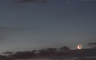 Mond Mars und Jupiter